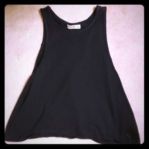 black tank top